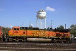 BNSF 4396 and CN 2867 sit in the yard in Homewood Illinois